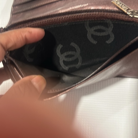 Chanel long wallet authentic with code - Picture 8 of 10